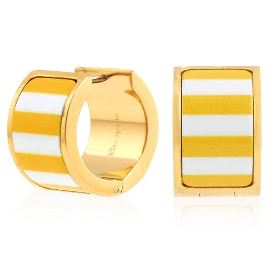 Original Kate Spade Ladies Heritage Spade Flower Huggies Earrings JMS always Earrings Original Kate Spade Ladies Heritage Spade Flower Huggies Earrings JMS always Earrings