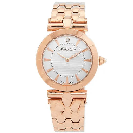 Original MatheyTissot Tarta Quartz White Dial Ladies Watch D106RI JMS always Watches Original MatheyTissot Tarta Quartz White Dial Ladies Watch D106RI JMS always Watches