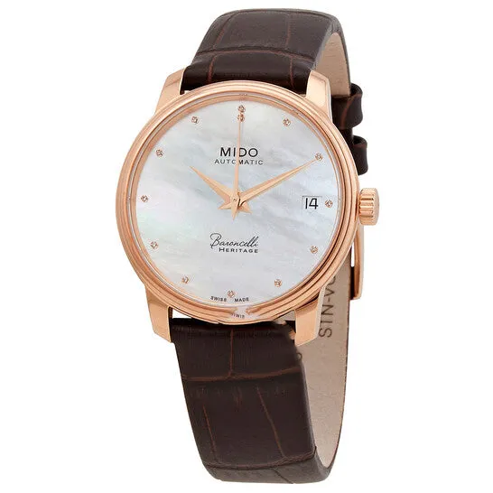 Original Mido Baroncelli Heritage Automatic Ladies Watch M0272073610600 JMS always Watches Original Mido Baroncelli Heritage Automatic Ladies Watch M0272073610600 JMS always Watches