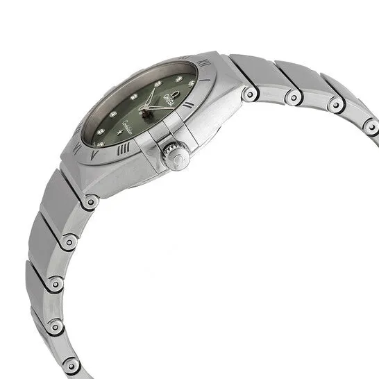 Original Omega Constellation Quartz Diamond Green Dial Ladies Watch 13110286060001 JMS always Watches Original Omega Constellation Quartz Diamond Green Dial Ladies Watch 13110286060001 JMS always Watches