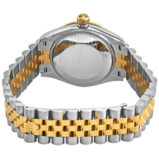 Original Rolex Datejust 31 Mother of Pearl Diamond Dial Automatic Ladies Steel and 18kt Yellow Gold Jubilee Watch 278343MDJ JMS always Necklaces Original Rolex Datejust 31 Mother of Pearl Diamond Dial Automatic Ladies Steel and 18kt Yellow Gold Jubilee Watch 278343MDJ JMS always Necklaces