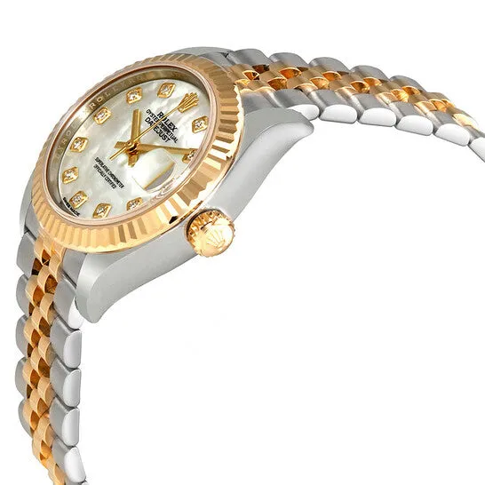 Original Rolex Lady Datejust Mother of Pearl Diamond Steel and 18K Yellow Gold Jubilee Watch 279173MDJ JMS always Necklaces Original Rolex Lady Datejust Mother of Pearl Diamond Steel and 18K Yellow Gold Jubilee Watch 279173MDJ JMS always Necklaces