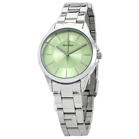 Original Sekonda Quartz Green Dial Ladies Watch 2632 JMS always Watches