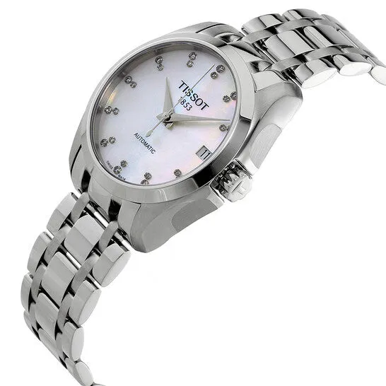 Original Tissot Couturier Automatic Mother of Pearl Ladies Watch T0352071111600 JMS always Watches Original Tissot Couturier Automatic Mother of Pearl Ladies Watch T0352071111600 JMS always Watches