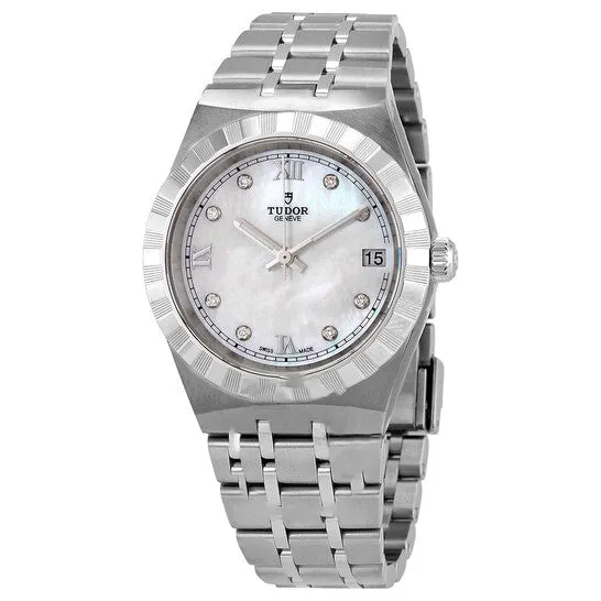 Original Tudor Royal Chronograph Automatic Diamond Ladies Watch M284000005 JMS always Watches Original Tudor Royal Chronograph Automatic Diamond Ladies Watch M284000005 JMS always Watches