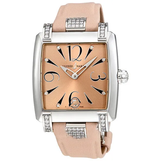 Original Ulysse Nardin Caprice Salmon Sunray Dial Automatic Ladies Watch 13391C0605 JMS always Watches Original Ulysse Nardin Caprice Salmon Sunray Dial Automatic Ladies Watch 13391C0605 JMS always Watches