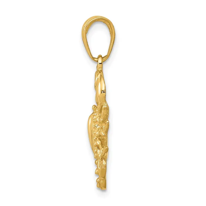 PreStyled Sets 14k Yellow Gold Scorpion Pendant Goldia