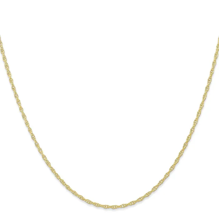 QGold 10K Yellow Gold 135mm Carded Cable Rope Chain Necklace Necklaces QGold 10K Yellow Gold 135mm Carded Cable Rope Chain Necklace Necklaces