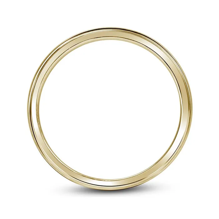 Rings 10k Yellow Gold Diamond Slender Wedding Bridal Engagement Ring Band Set 13 Cttw gndatlanta