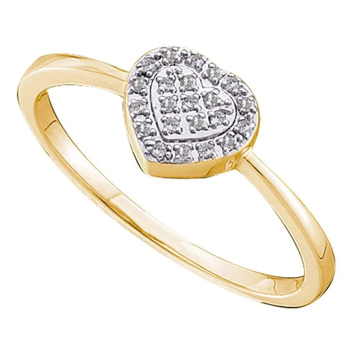 Rings gndatlanta 112CTDiamond HEART RING