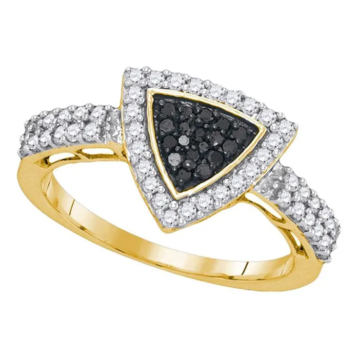 Rings gndatlanta 12CTWDiamond BLACK RING