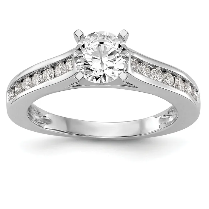 Rings Goldia 14k White Gold 13 Ct Lab Grown Diamond VSSI G Peg Set Engagement Ring Rings Goldia 14k White Gold 13 Ct Lab Grown Diamond VSSI G Peg Set Engagement Ring