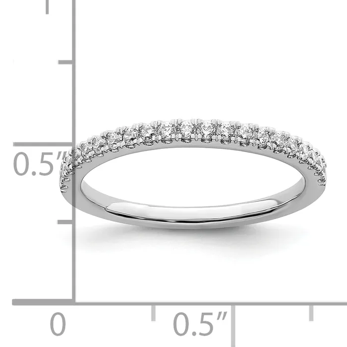 Rings Goldia 14k White Gold 14 Ct Lab Grown Diamond VSSI G Wedding Band Ring
