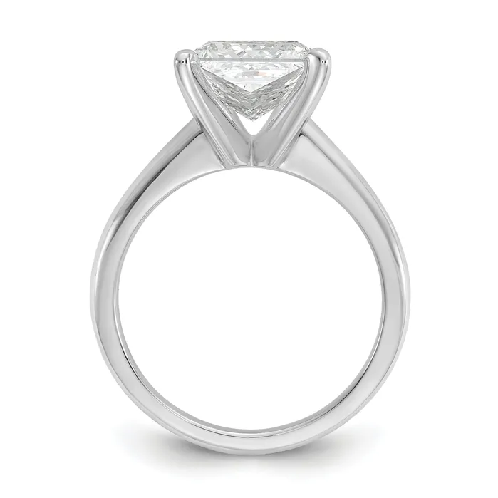 Rings Goldia 14k White Gold 3 Ct Certified Lab Grown Diamond VSSI G Princess Solitare Engagement Ring