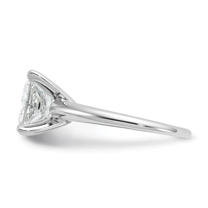 Rings Goldia 14k White Gold 3 Ct Certified Lab Grown Diamond VSSI G Princess Solitare Engagement Ring