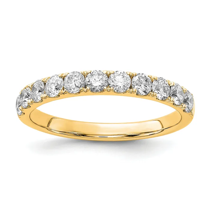Rings Goldia 14k Yellow Gold 34 Ct Lab Grown Diamond VSSI G Wedding Band Ring Rings Goldia 14k Yellow Gold 34 Ct Lab Grown Diamond VSSI G Wedding Band Ring