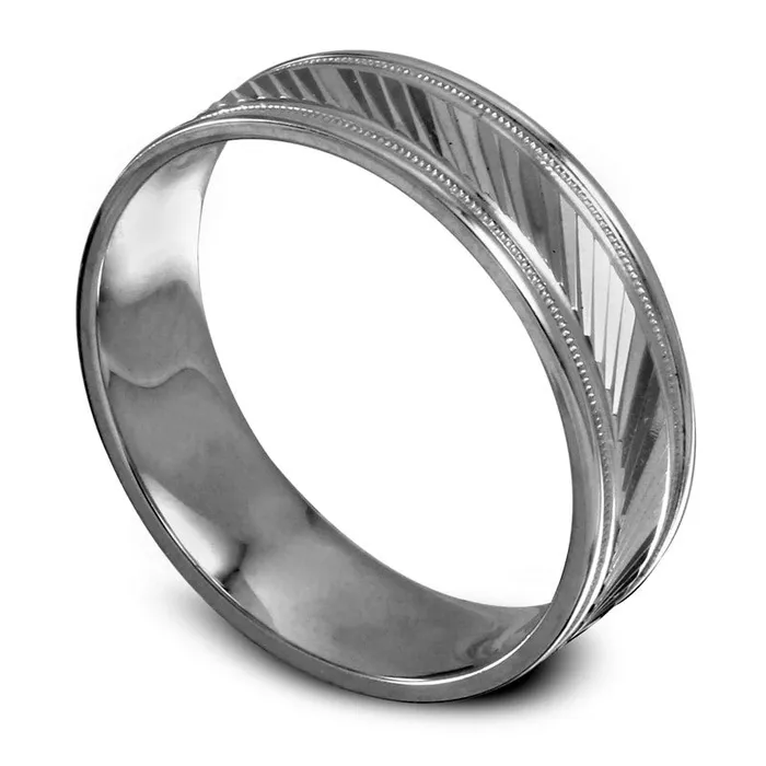 Rings Goldia Mens 60mm Diagonal Etched Wedding Band in Solid 10K White Gold Rings Goldia Mens 60mm Diagonal Etched Wedding Band in Solid 10K White Gold
