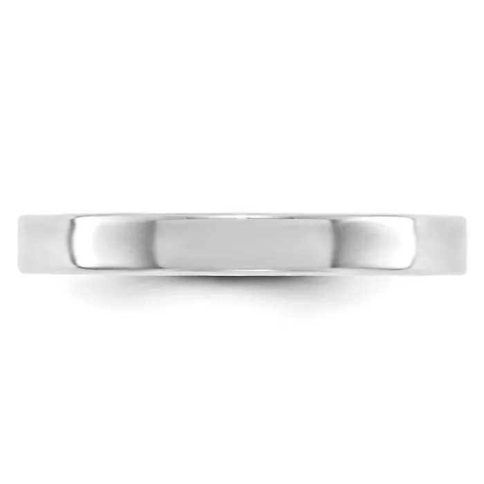 Rings Goldia Solid 10K White Gold 3mm Light Weight Flat MensWomens Wedding Band Ring Size 10 Rings Goldia Solid 10K White Gold 3mm Light Weight Flat MensWomens Wedding Band Ring Size 10