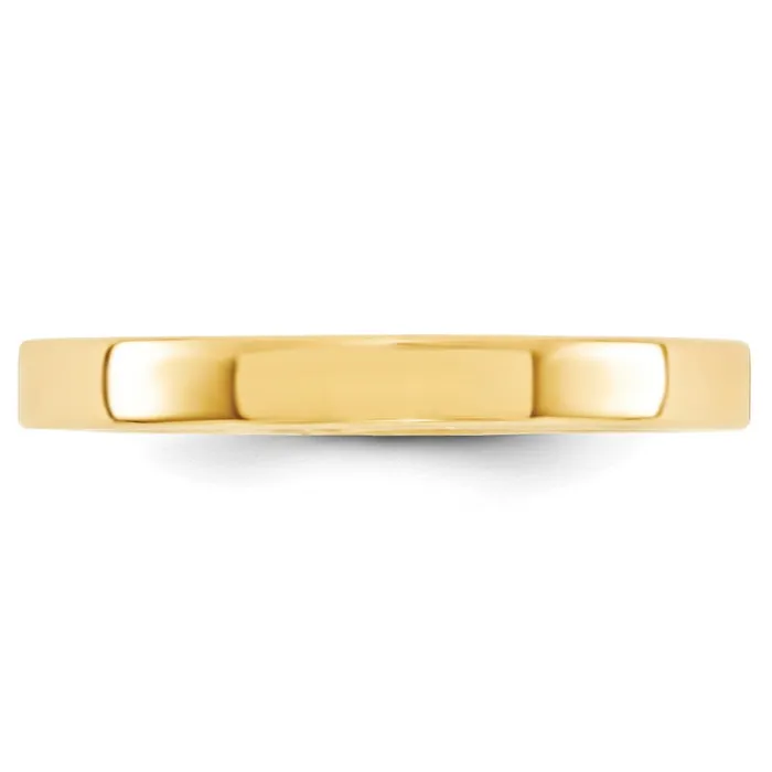 Rings Goldia Solid 10K Yellow Gold 3mm Standard Flat Comfort Fit MensWomens Wedding Band Ring Size 12 Rings Goldia Solid 10K Yellow Gold 3mm Standard Flat Comfort Fit MensWomens Wedding Band Ring Size 12