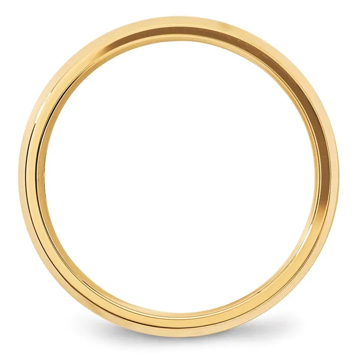 Rings Goldia Solid 14K Yellow Gold 5mm Bevel Edge Comfort Fit MensWomens Wedding Band Ring Size 14 Rings Goldia Solid 14K Yellow Gold 5mm Bevel Edge Comfort Fit MensWomens Wedding Band Ring Size 14