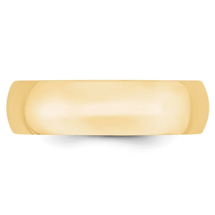 Rings Goldia Solid 14K Yellow Gold 6mm Light Weight Comfort Fit MensWomens Wedding Band Ring Size 135 Rings Goldia Solid 14K Yellow Gold 6mm Light Weight Comfort Fit MensWomens Wedding Band Ring Size 135