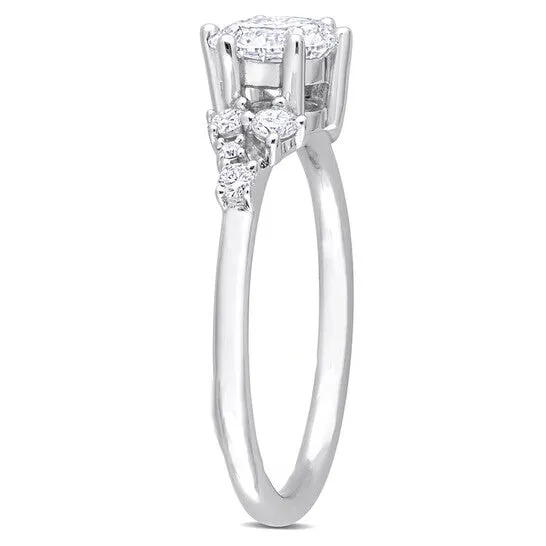 Rings Original Created Forever 1 14 CT TW Lab Created Diamond Engagement Ring in 14k White Gold JMS always