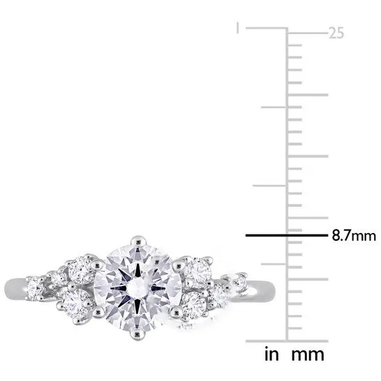 Rings Original Created Forever 1 14 CT TW Lab Created Diamond Engagement Ring in 14k White Gold JMS always