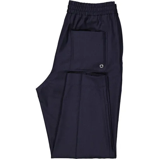 Rings Original Etudes Mens Navy Wool Jalousie Trousers JMS always Rings Original Etudes Mens Navy Wool Jalousie Trousers JMS always