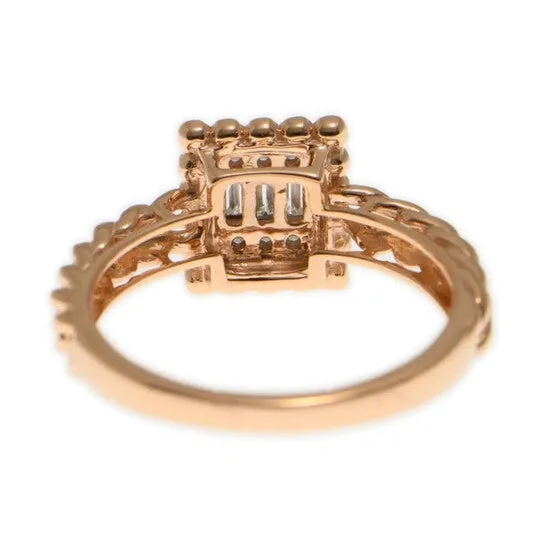 Rings Original New J Collection Fine Jewellery Ring W Diamond 6 Rddi 007 Ct4 Bagdibag 009 Ct18kr 383 Gm 18kt Rose Gold Pink Gold JMS always Rings Original New J Collection Fine Jewellery Ring W Diamond 6 Rddi 007 Ct4 Bagdibag 009 Ct18kr 383 Gm 18kt Rose Gold Pink Gold JMS always