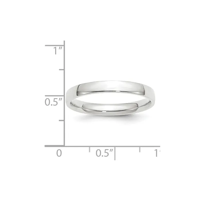 Rings Solid 10K White Gold 3mm Light Weight Comfort Fit MensWomens Wedding Band Ring Size 8 Goldia Rings Solid 10K White Gold 3mm Light Weight Comfort Fit MensWomens Wedding Band Ring Size 8 Goldia