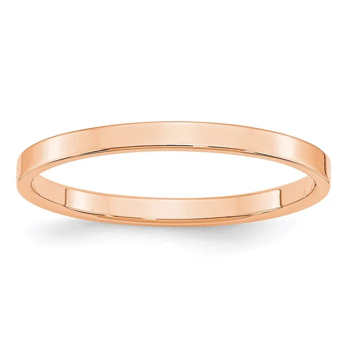 Rings Solid 10K Yellow Gold Rose Gold 2mm Light Weight Flat MensWomens Wedding Band Ring Size 7 Goldia Rings Solid 10K Yellow Gold Rose Gold 2mm Light Weight Flat MensWomens Wedding Band Ring Size 7 Goldia