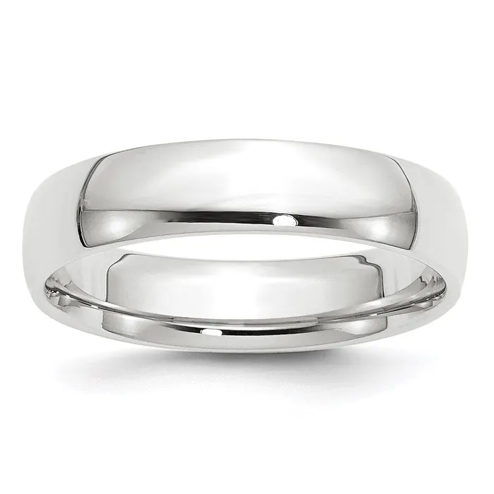 Rings Solid 18K White Gold 5mm Light Weight Comfort Fit MensWomens Wedding Band Ring Size 115 Goldia Rings Solid 18K White Gold 5mm Light Weight Comfort Fit MensWomens Wedding Band Ring Size 115 Goldia