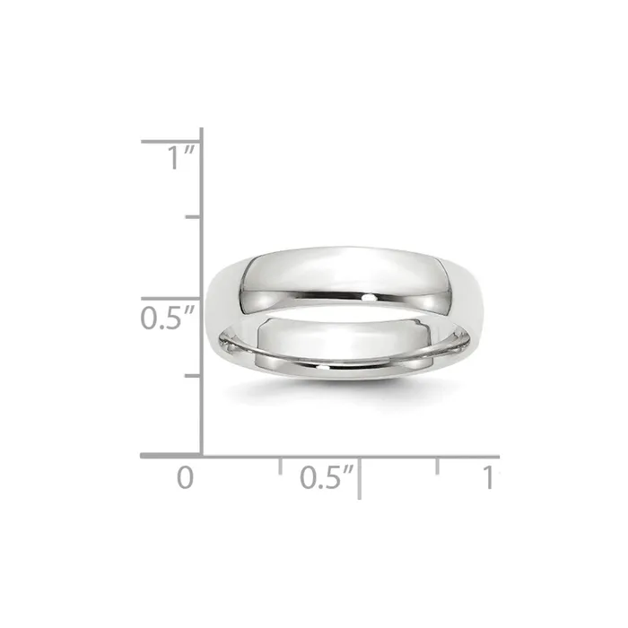 Rings Solid 18K White Gold 5mm Light Weight Comfort Fit MensWomens Wedding Band Ring Size 115 Goldia Rings Solid 18K White Gold 5mm Light Weight Comfort Fit MensWomens Wedding Band Ring Size 115 Goldia
