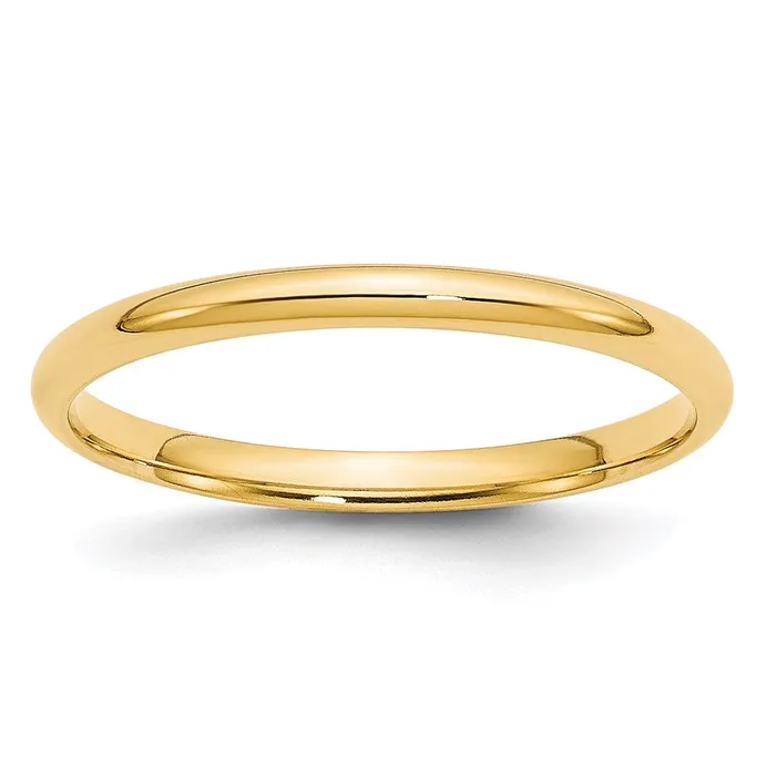 Solid 10K Yellow Gold 2mm Light Weight Comfort Fit MensWomens Wedding Band Ring Size 125 Goldia Rings Solid 10K Yellow Gold 2mm Light Weight Comfort Fit MensWomens Wedding Band Ring Size 125 Goldia Rings
