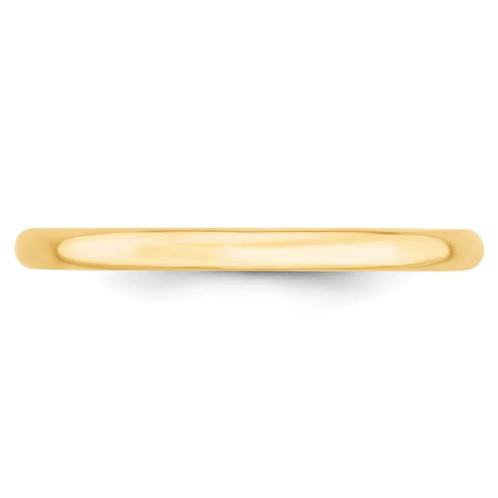 Solid 10K Yellow Gold 2mm Light Weight Comfort Fit MensWomens Wedding Band Ring Size 125 Goldia Rings Solid 10K Yellow Gold 2mm Light Weight Comfort Fit MensWomens Wedding Band Ring Size 125 Goldia Rings