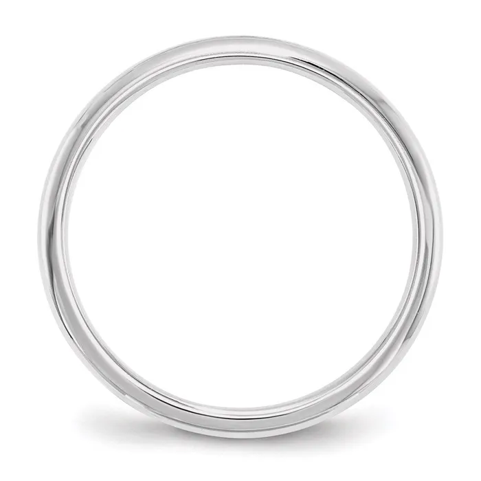 Solid 18K White Gold 2mm Standard Comfort Fit MensWomens Wedding Band Ring Size 6 Goldia Rings Solid 18K White Gold 2mm Standard Comfort Fit MensWomens Wedding Band Ring Size 6 Goldia Rings