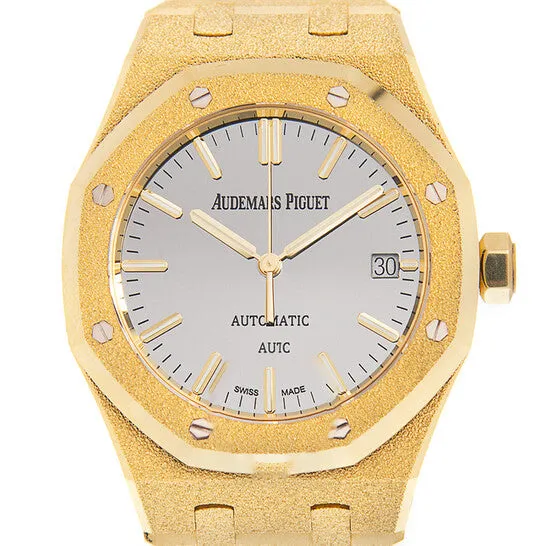 Watches JMS always Original Audemars Piguet Royal Oak Frosted Gold Carolina Bucci Watch 15454BAGG1259BA02 Watches JMS always Original Audemars Piguet Royal Oak Frosted Gold Carolina Bucci Watch 15454BAGG1259BA02