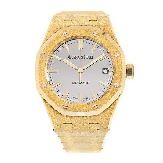 Watches JMS always Original Audemars Piguet Royal Oak Frosted Gold Carolina Bucci Watch 15454BAGG1259BA02 Watches JMS always Original Audemars Piguet Royal Oak Frosted Gold Carolina Bucci Watch 15454BAGG1259BA02