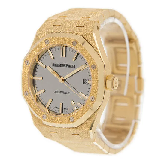 Watches JMS always Original Audemars Piguet Royal Oak Frosted Gold Carolina Bucci Watch 15454BAGG1259BA02 Watches JMS always Original Audemars Piguet Royal Oak Frosted Gold Carolina Bucci Watch 15454BAGG1259BA02