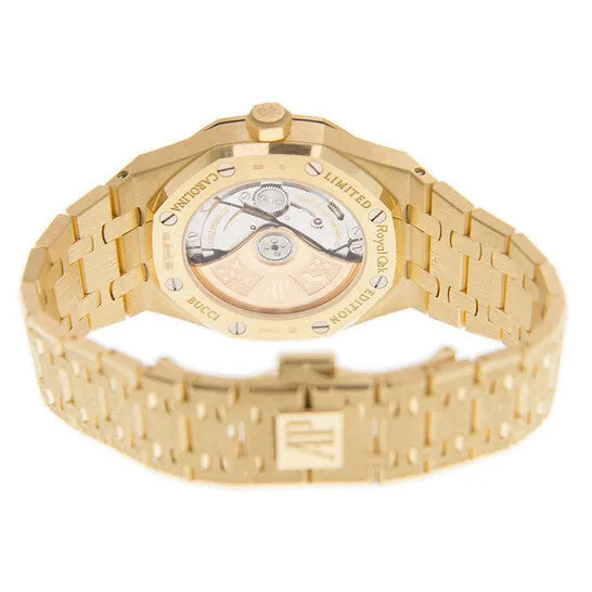 Watches JMS always Original Audemars Piguet Royal Oak Frosted Gold Carolina Bucci Watch 15454BAGG1259BA02 Watches JMS always Original Audemars Piguet Royal Oak Frosted Gold Carolina Bucci Watch 15454BAGG1259BA02