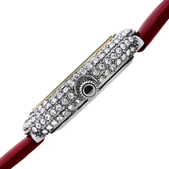 Watches JMS always Original Burgi Crystal White Dial Brown Leather Ladies Watch BUR234RD Watches JMS always Original Burgi Crystal White Dial Brown Leather Ladies Watch BUR234RD