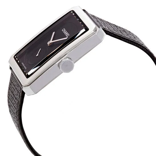 Watches JMS always Original Chanel BoyFriend Black Guilloche Dial Ladies Hand Wound Watch H5201 Watches JMS always Original Chanel BoyFriend Black Guilloche Dial Ladies Hand Wound Watch H5201