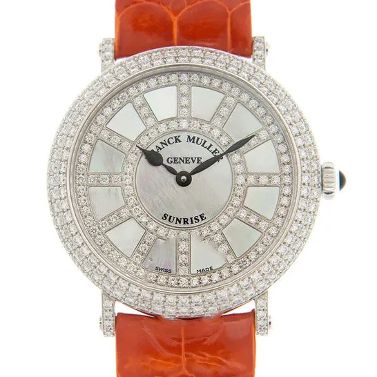Watches JMS always Original Franck Muller Round Quartz Diamond White Dial Ladies Watch 8038QZSNRDCDOG Watches JMS always Original Franck Muller Round Quartz Diamond White Dial Ladies Watch 8038QZSNRDCDOG
