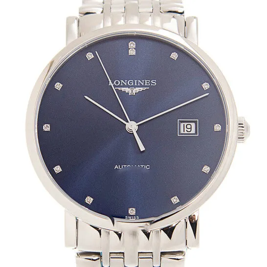 Watches JMS always Original Longines Elegant Automatic Diamond Blue Dial Unisex Watch L49104976 Watches JMS always Original Longines Elegant Automatic Diamond Blue Dial Unisex Watch L49104976