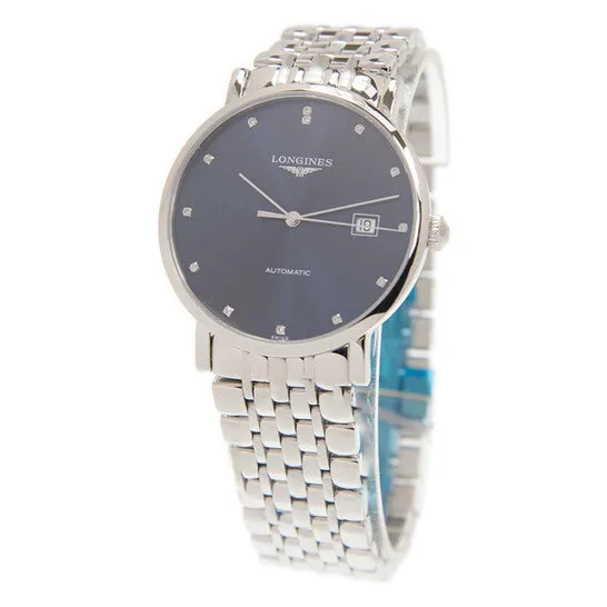 Watches JMS always Original Longines Elegant Automatic Diamond Blue Dial Unisex Watch L49104976 Watches JMS always Original Longines Elegant Automatic Diamond Blue Dial Unisex Watch L49104976