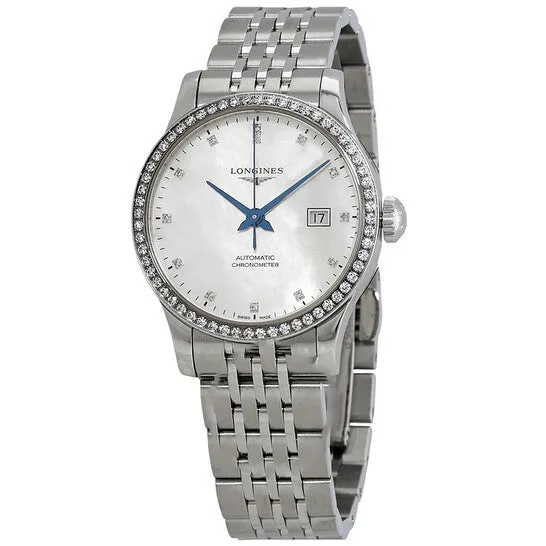 Watches JMS always Original Longines Record Automatic Mother of Pearl Dial Ladies Watch L23210876 Watches JMS always Original Longines Record Automatic Mother of Pearl Dial Ladies Watch L23210876