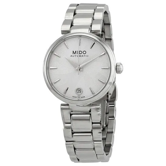 Watches JMS always Original Mido Baroncelli Automatic Silver Dial Ladies Watch M0222071103110 Watches JMS always Original Mido Baroncelli Automatic Silver Dial Ladies Watch M0222071103110