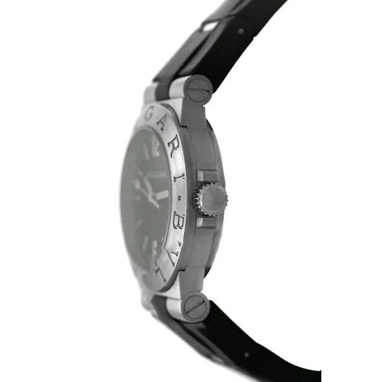 Watches JMS always Original Preowned Bvlgari Diagono Quartz Black Dial Ladies Watch LCV29S Watches JMS always Original Preowned Bvlgari Diagono Quartz Black Dial Ladies Watch LCV29S