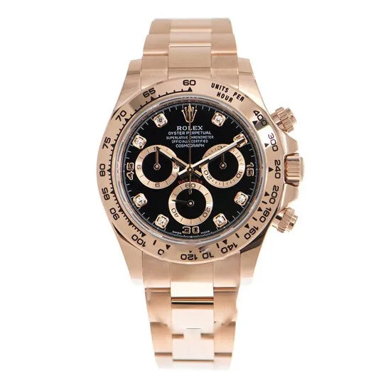 Watches JMS always Original Rolex Cosmograph Daytona Automatic Diamond Black Dial Watch 116505BKDO Watches JMS always Original Rolex Cosmograph Daytona Automatic Diamond Black Dial Watch 116505BKDO