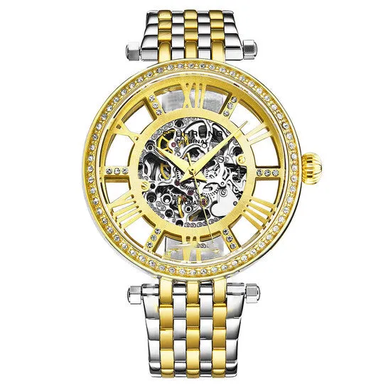 Watches JMS always Original Stuhrling Original Legacy Automatic Gold Dial Ladies Watch M13603 Watches JMS always Original Stuhrling Original Legacy Automatic Gold Dial Ladies Watch M13603